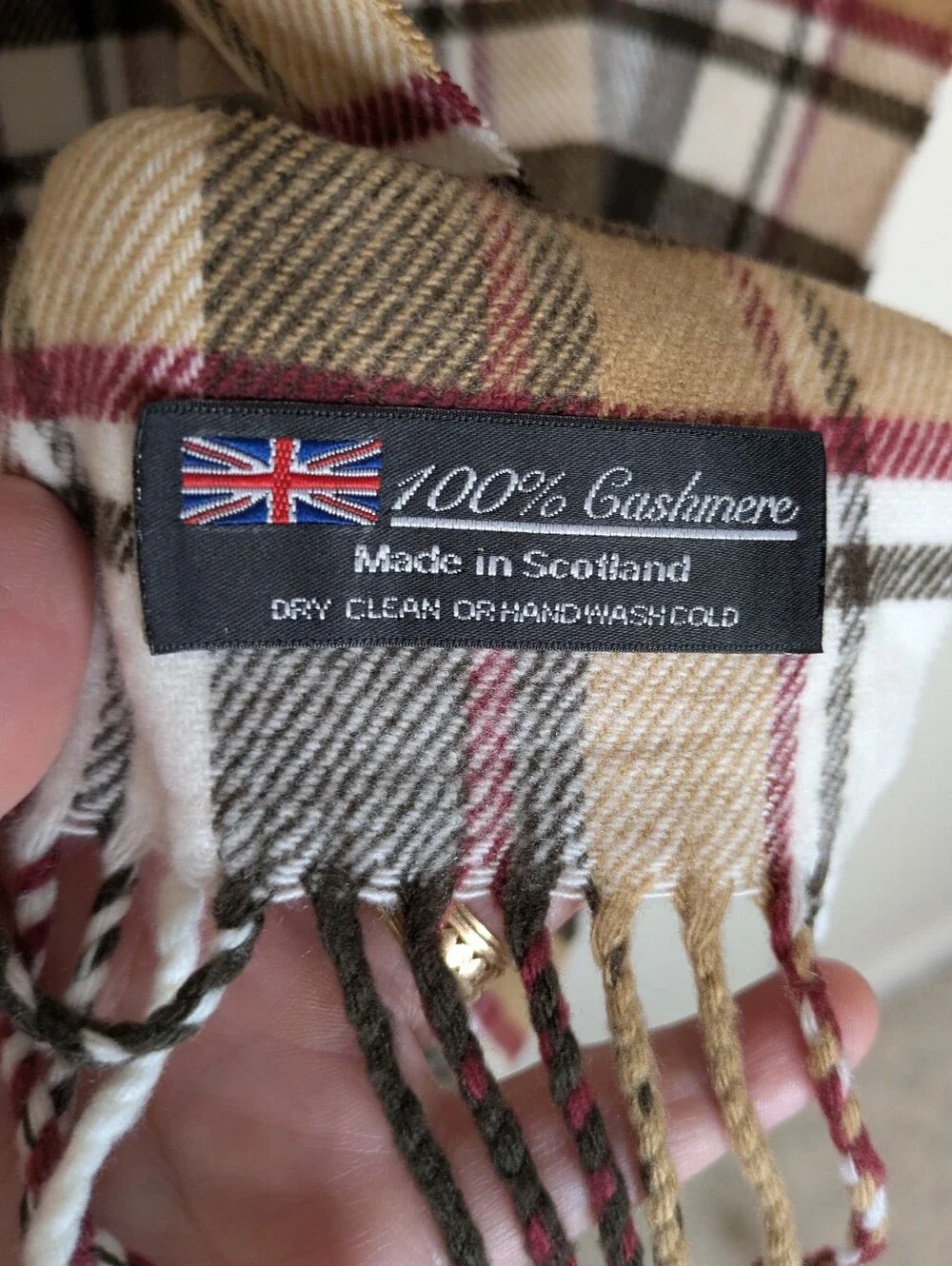 Made In Scotland soft plaid